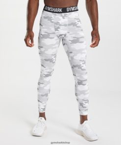 Gymshark Kadın Şort - Gymshark eleman taban katmanı tayt açık gri baskı erkekler B26PXX1039