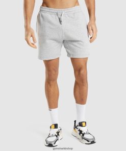 Gymshark Kadın Şort - Gymshark kret şort açık gri marn erkekler B26PXX568