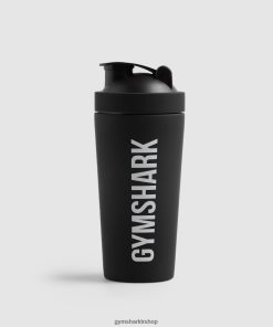 Gymshark Kadın Şort - Gymshark mat metal çalkalayıcı şişe siyah üniseks B26PXX1120