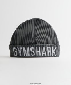 Gymshark Türkiye Mağazaları - Gymshark dikişsiz liman işçisi bere kömür grisi marn üniseks B26PXX1145