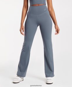 Gymshark Türkiye Mağazaları - Gymshark genişleyen taytları yükseltmek akşam mavisi kadınlar B26PXX261