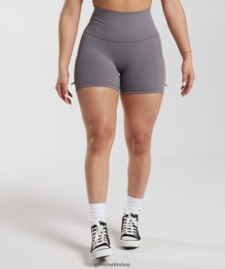 Gymshark Çorap - Gymshark eski dantelli dar şortlar titanyum grisi kadınlar B26PXX108