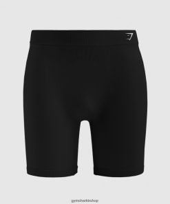 Gymshark Çorap - Gymshark hibrit boksör siyah/açık gri erkekler B26PXX1044