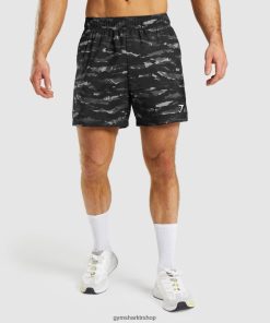 Gymshark Çorap - Gymshark spor şortları oniks grisi erkekler B26PXX528